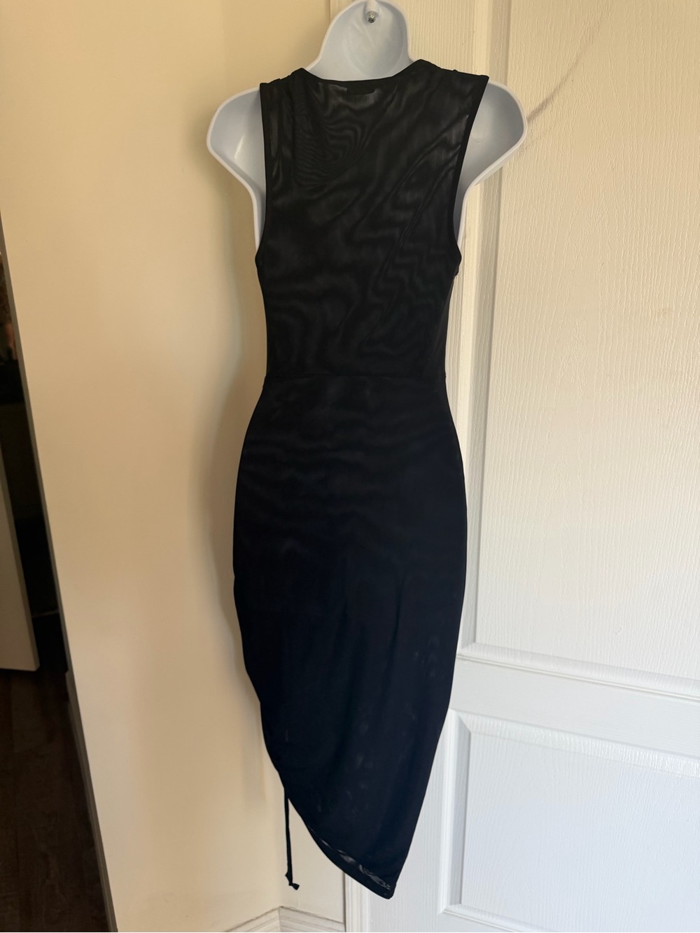 Free People Black Sleeveless Midi Dress